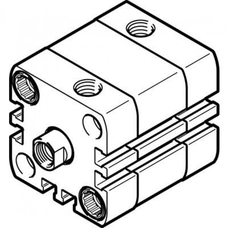 ADN-100-25-I-PPS-A Компактный цилиндр Festo