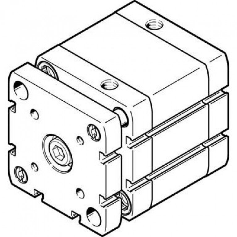 ADNGF-2 1/2-1 1/2-P-A Компактный цилиндр Festo