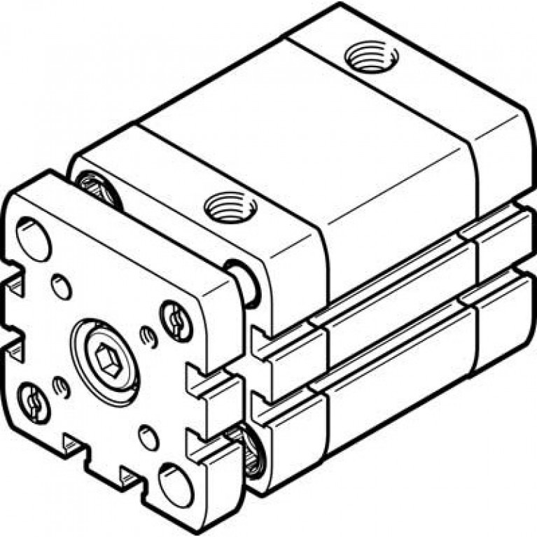 ADNGF-40-80-PPS-A Компактный цилиндр Festo