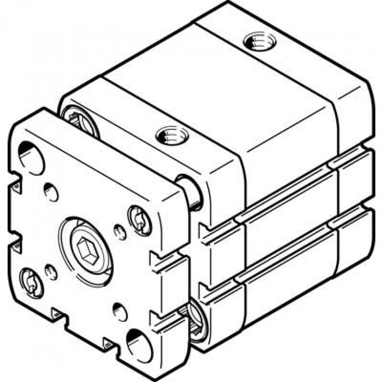 ADNGF-50-10-PPS-A Компактный цилиндр Festo