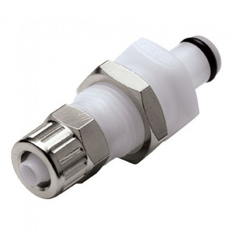 PMCD4004 Пластиковая миниатюрная муфта CPC (PMC) 1/4 дюйма; наружный фитинг