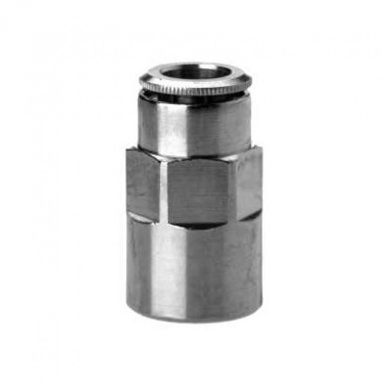 6811 Стояк Camozzi 6-1/4 — наружная резьба, 1/4 дюйма BSPP (G) наружная резьба x 6 мм PTC