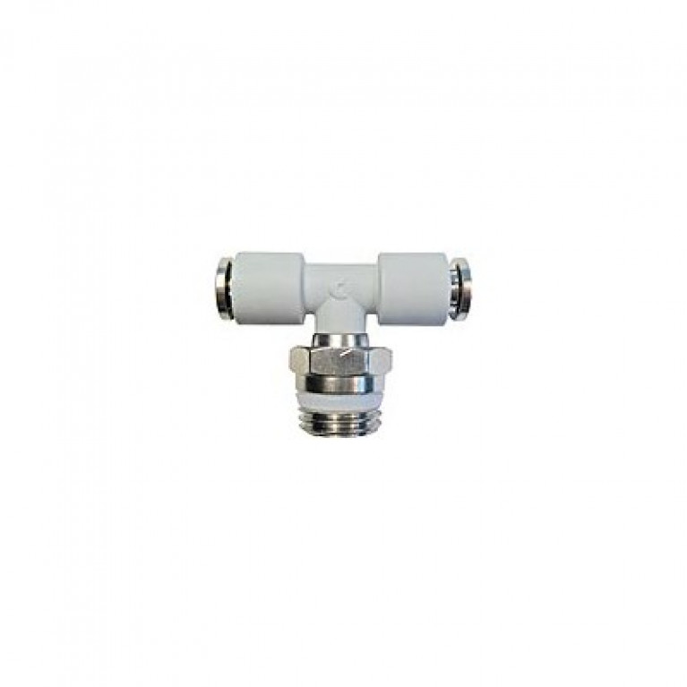 P7434 04-04 Тройник Camozzi — ответвление, наружная резьба NPT 1/4 дюйма x PTC 1/4 дюйма x PTC 1/4 дюйма