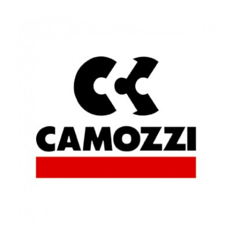 7522 16-1/2 Колено Camozzi — наружная резьба — поворотное, 1/2 дюйма BSPP (G) наружная резьба x 16 мм PTC
