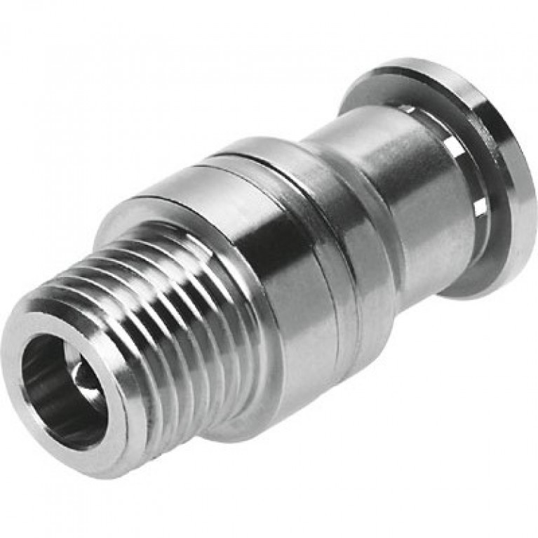 CRQS-3/8-12-I Festo, прямой разъем, 3/8 дюйма BSPT (правый) с наружной резьбой x 12 мм PTC