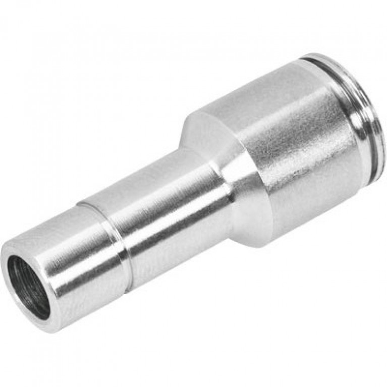 CRQS-3/8H-1/4-U Переходник Festo, 3/8 дюйма PTC x 1/4 дюйма PTC