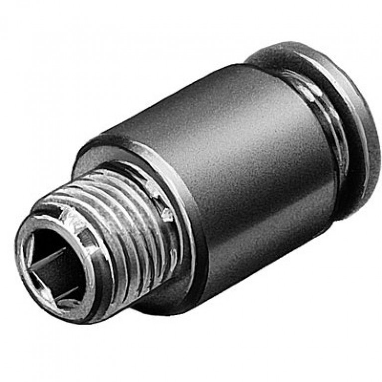 QS-1/2-10-I Festo, прямой — вилка, 1/2 дюйма BSPT (правая) вилка x 10 мм PTC