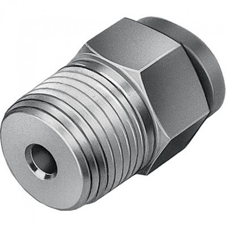 QSM-1/8-4 Festo, прямой, вилка, 1/8 дюйма BSPT (правая) вилка x 4 мм PTC