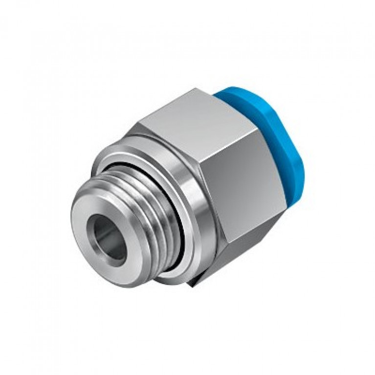 QSM-G1/8-4 Festo, прямой — вилка, 1/8 дюйма BSPP (G) вилка x 4 мм PTC
