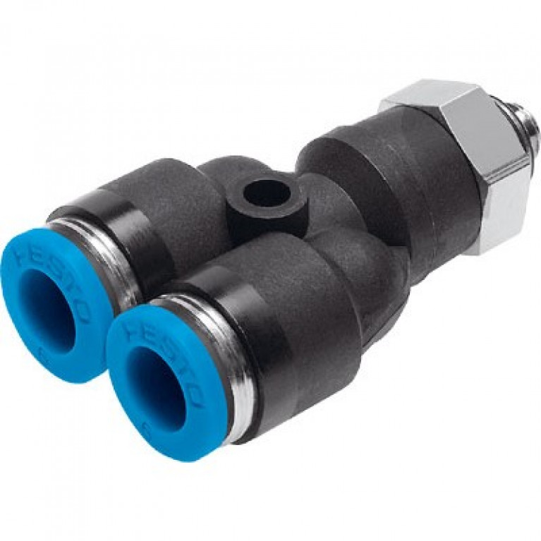 QSY-M5-4 Festo Y — поворотный — наружная резьба, M5 (M) наружная резьба x 4 мм PTC x 4 мм PTC