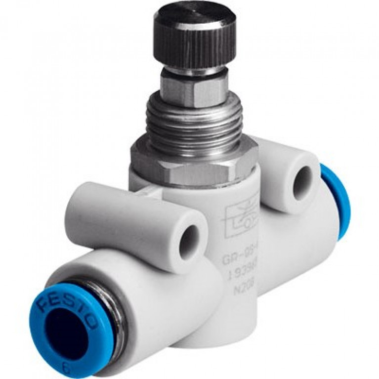 GR-QS-4 Festo Inline Flow Ctrl, внешний диаметр 4 мм