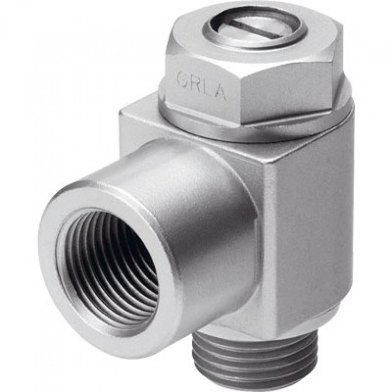 GRLA-1/4-NPT-B РЕГУЛЯТОР РАСХОДА FESTO 1/4 NPT