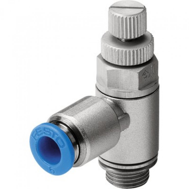 GRLA-1/4-QS-10-RS-D Festo Flow Ctrl G1/4 X наружный диаметр 10 мм