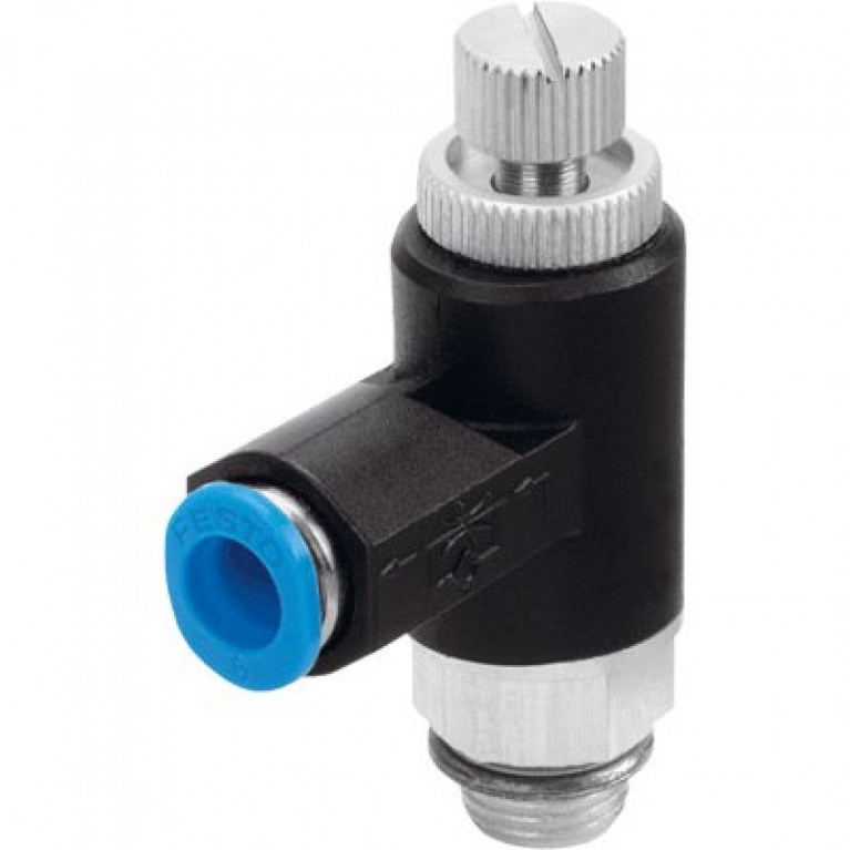 GRLA-1/4-QS-8-RS-B Festo Ø 8 мм x G1/4 Flow Control