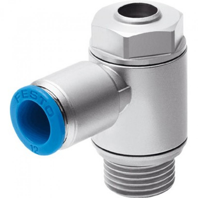 GRLA-M5-QS-4-D Festo Ø 4 мм x M5 Flow Control