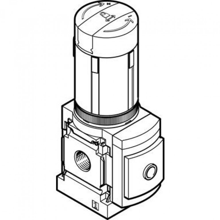 MS6-LRB-1/2-D7-A4-AS Стандартный регулятор Festo 1/2 BSPP(G)