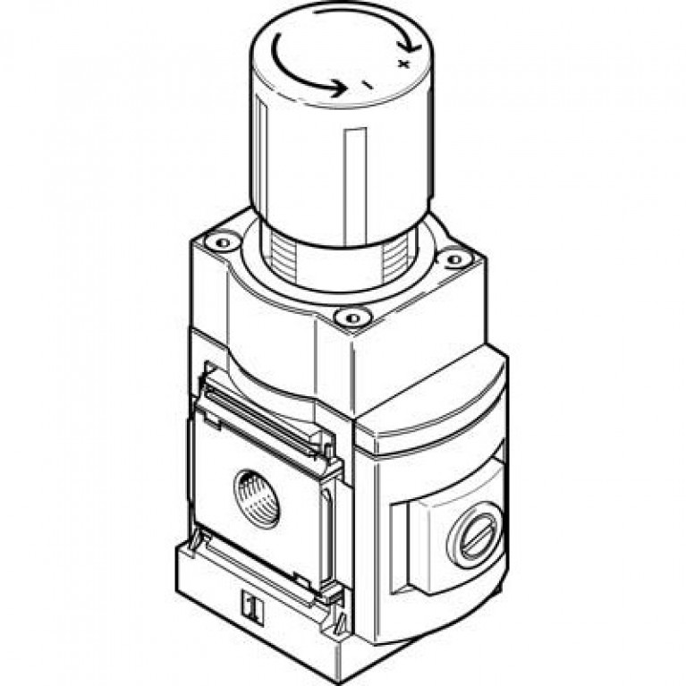MS6-LRP-1/2-D4-A8 Прецизионный регулятор Festo 1/2 BSPP(G)