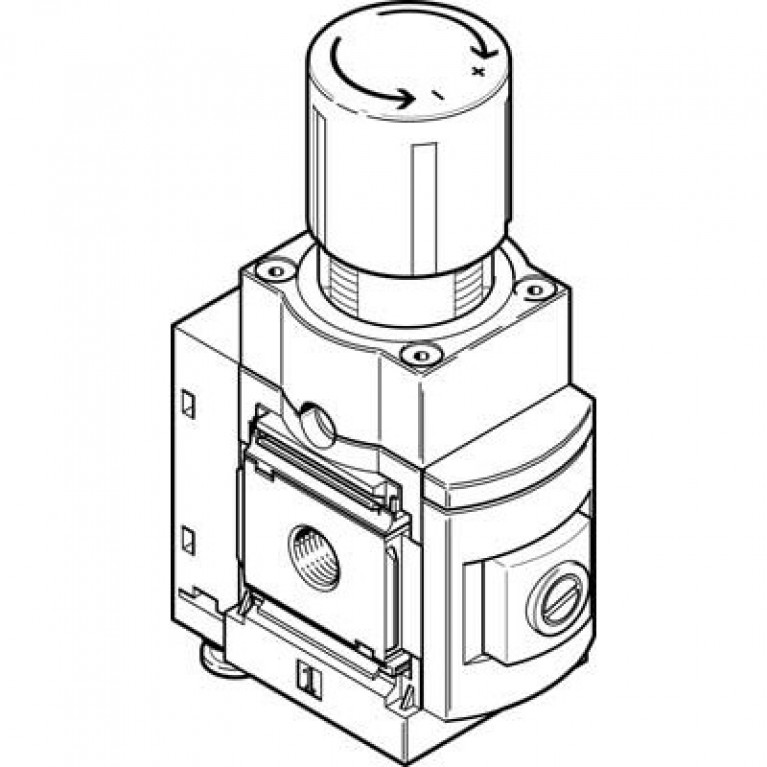 MS6-LRPB-1/2-D4-A8 Прецизионный регулятор Festo 1/2 BSPP(G)