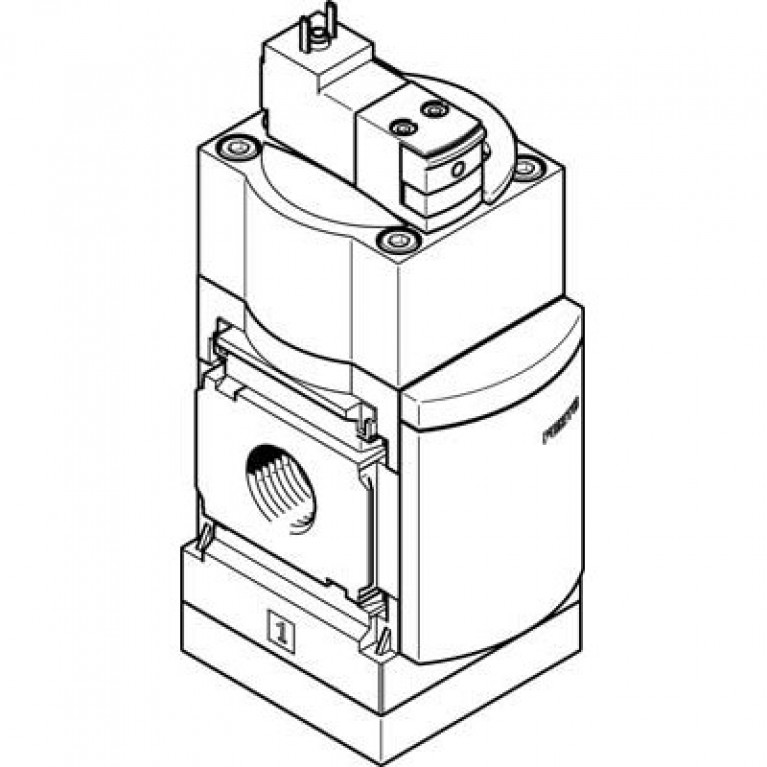 MS6-SV-1/2-C-10V24-S Клапан плавного пуска/быстрого выпуска Festo