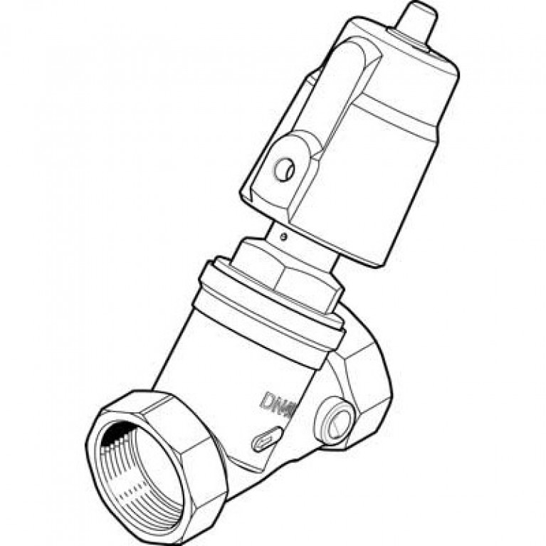 VZXF-L-M22C-M-A-G112-350-H3B1-50-8 Угловой седельный клапан Festo из красной латуни 1-1/2BSPP (G)