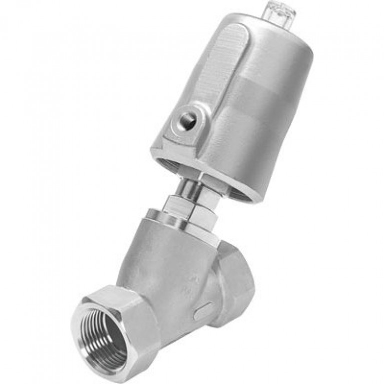 VZXF-L-M22C-M-A-N1-240-M1-V4V4T-50-16 Угловой седельный клапан Festo из нержавеющей стали 1NPT