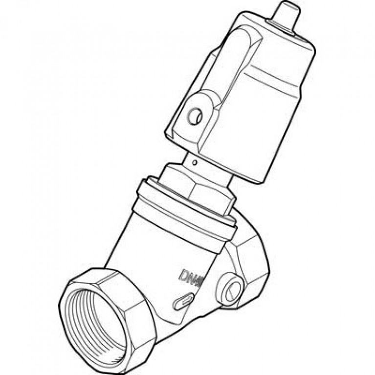 VZXF-L-M22C-M-B-N112-350-H3B1-50-6 Клапан Festo с угловым седлом из красной латуни 1-1/2NPT