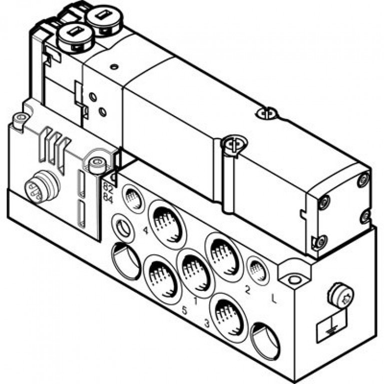 VMPA2-M1H-E-S-G1/8-PI Festo MPA 5/3 исчерпан