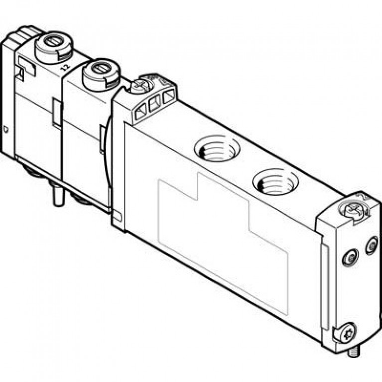 VUVG-S14-P53C-ZT-G18-1T1L Festo VUVG 5/3 закрытый
