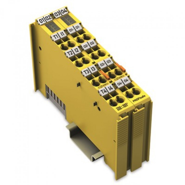 750-665/000-001 WAGO 4FDO 0,5A/4FDI 24В постоянного тока PROFIsafe