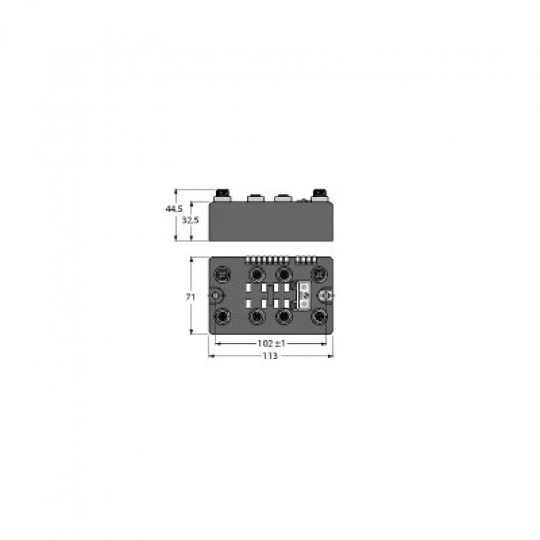 BLCCO-4M12MT-4DO-0.5A-P Сетевые станции Turck