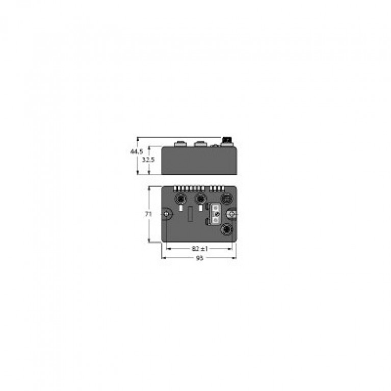 BLCDN-2M12S-2AO-V Сетевые станции Turck