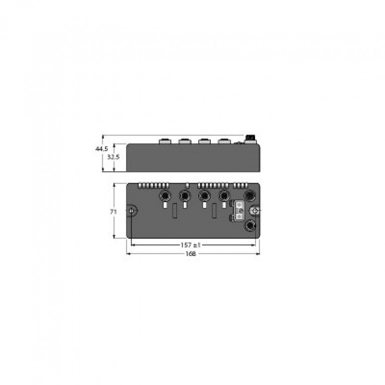 BLCDN-4M12L-2AI-TC-2AI-TC Сетевые станции Turck