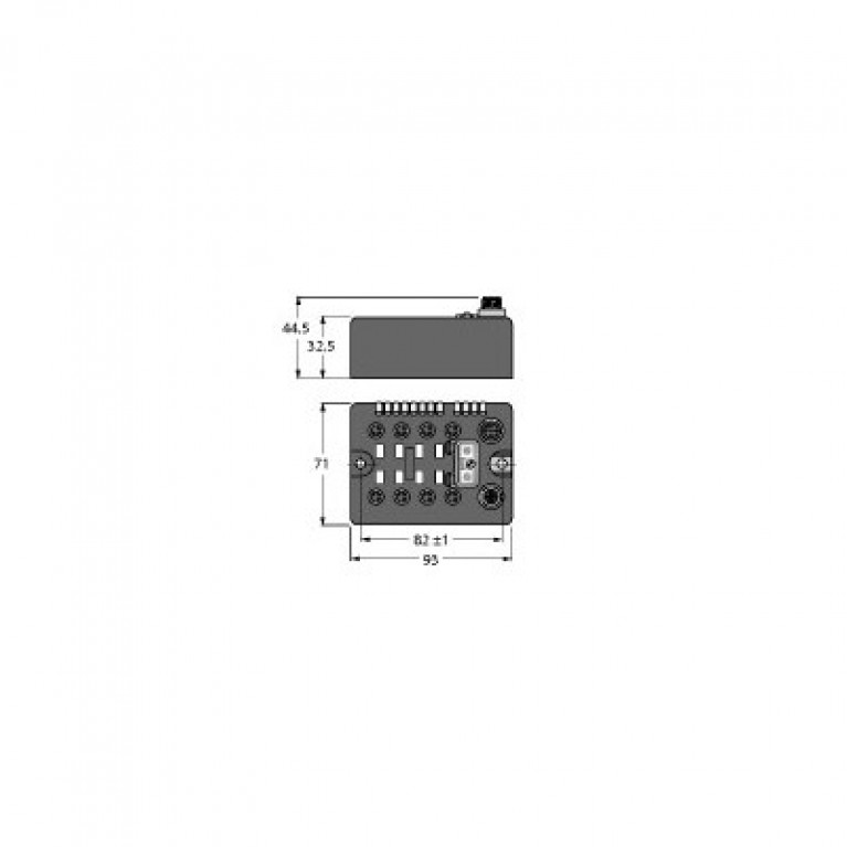 BLCDN-8M8S-8DI-P Сетевые станции Turck