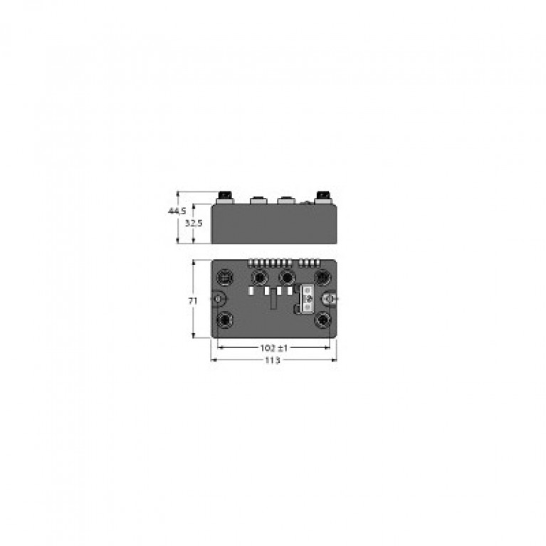 BLCEN-2M12MT-2AI-PT Сетевые станции Turck