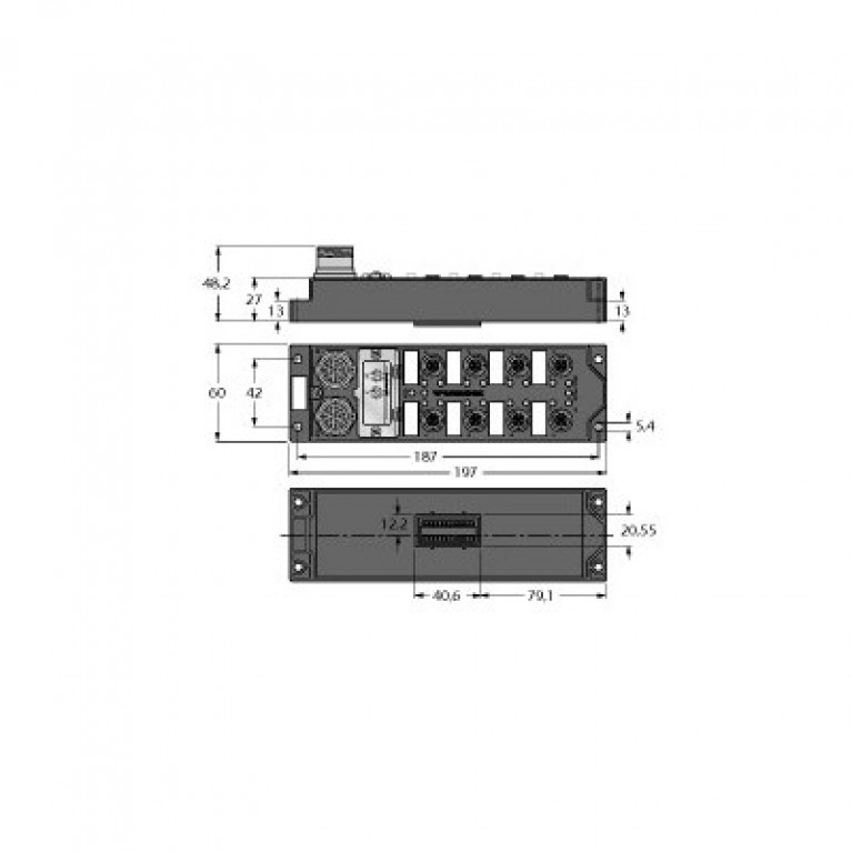 FDNL-S1204H-2034 Сетевые станции Turck