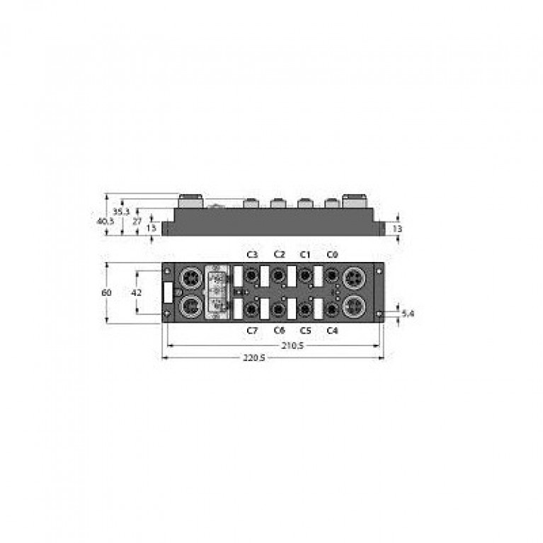 FDNP-L0404G-TT Сетевые станции Turck