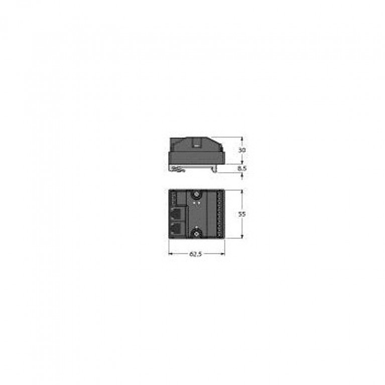 FEN20-4DIP-4DXP-DIN Станция ввода-вывода Ethernet Turck