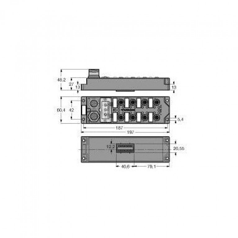 FLDP-IOM124-0002(A2) Сетевые станции Turck