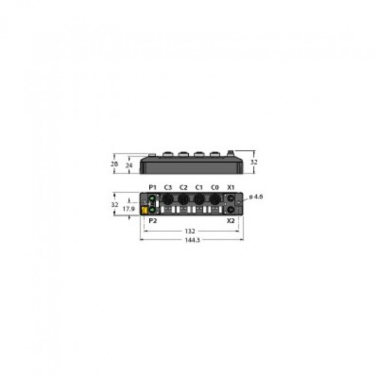 TBEN-S2-8DIP Многопротокольный модуль ввода-вывода Turck PROFINET