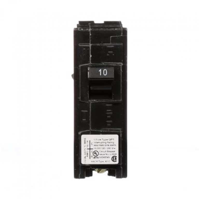 Siemens Q110 - ВЫКЛЮЧАТЕЛЬ Siemens 10A 1P 120V 10K QP