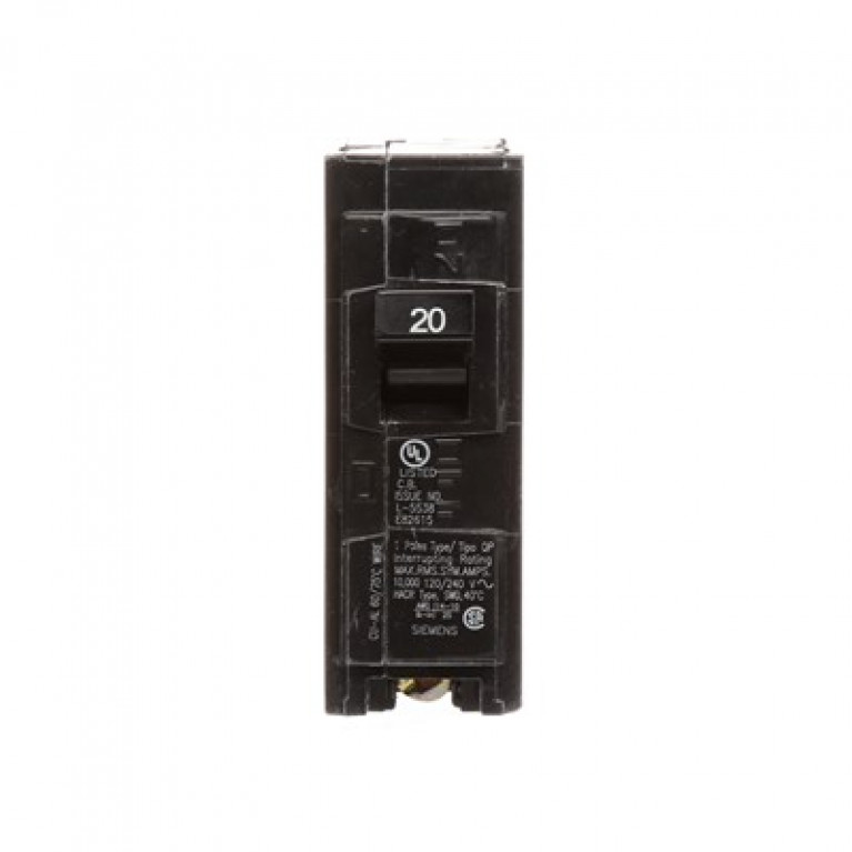 Siemens Q120 - ВЫКЛЮЧАТЕЛЬ Siemens 20A 1P 120V 10K QP
