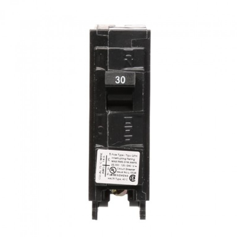 Siemens Q130H - ВЫКЛЮЧАТЕЛЬ Siemens 30A 1P 120V 22K QPH