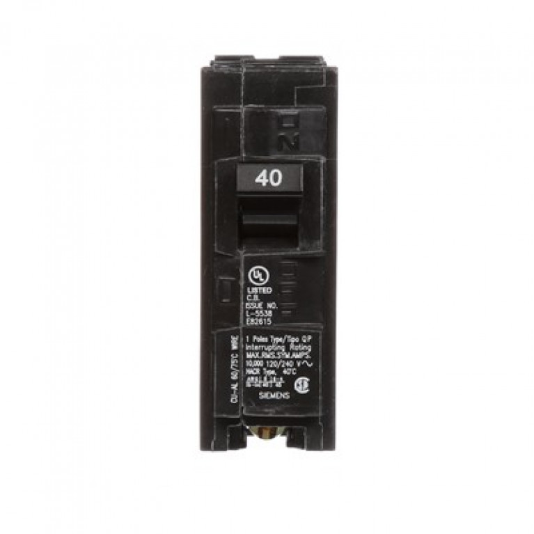 Siemens Q140 - ВЫКЛЮЧАТЕЛЬ Siemens 40A 1P 120V 10K QP