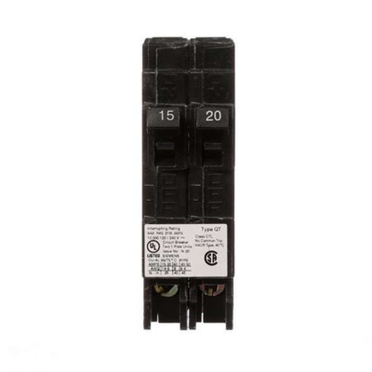 Siemens Q1520 - Siemens BKR 15/20A 1P 120V 10K QT ДУПЛЕКС