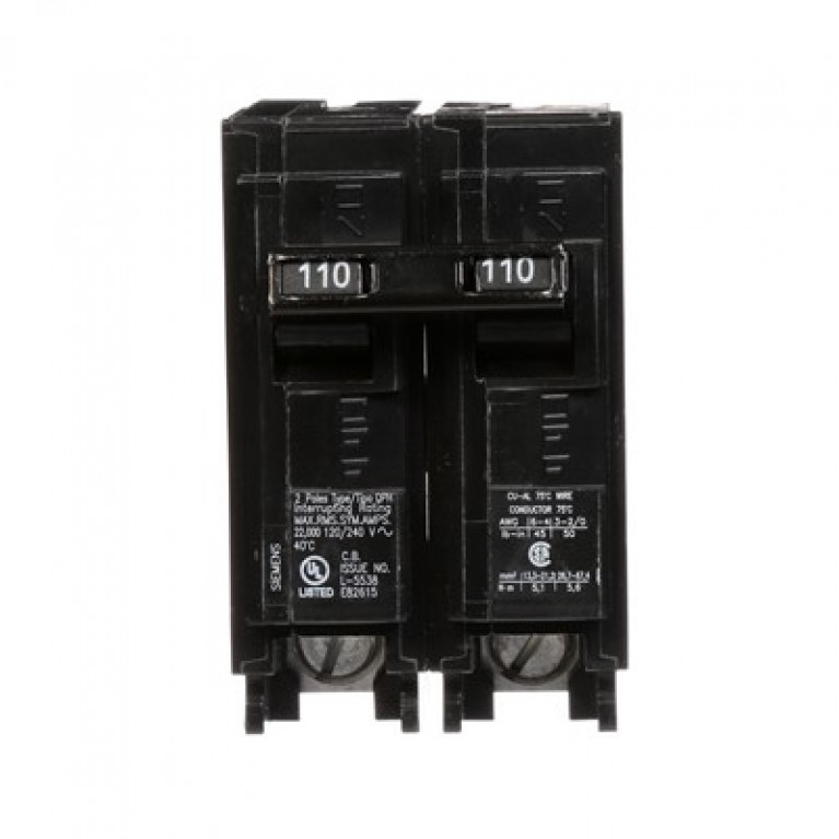 Siemens Q2110H - Siemens BRKR 110A 2P 120/240В 22KA QPH