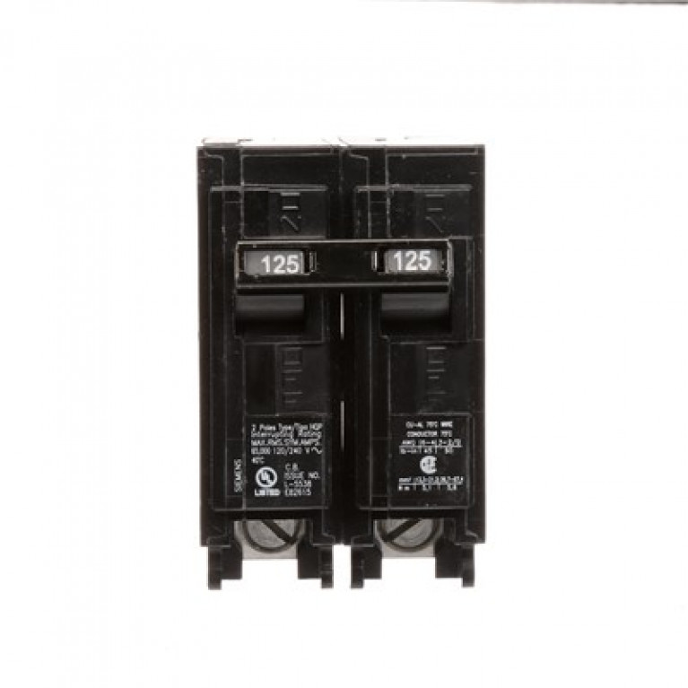 Siemens Q2125HH - Siemens BRKR 125A 2P 120/240V 65KA HQP