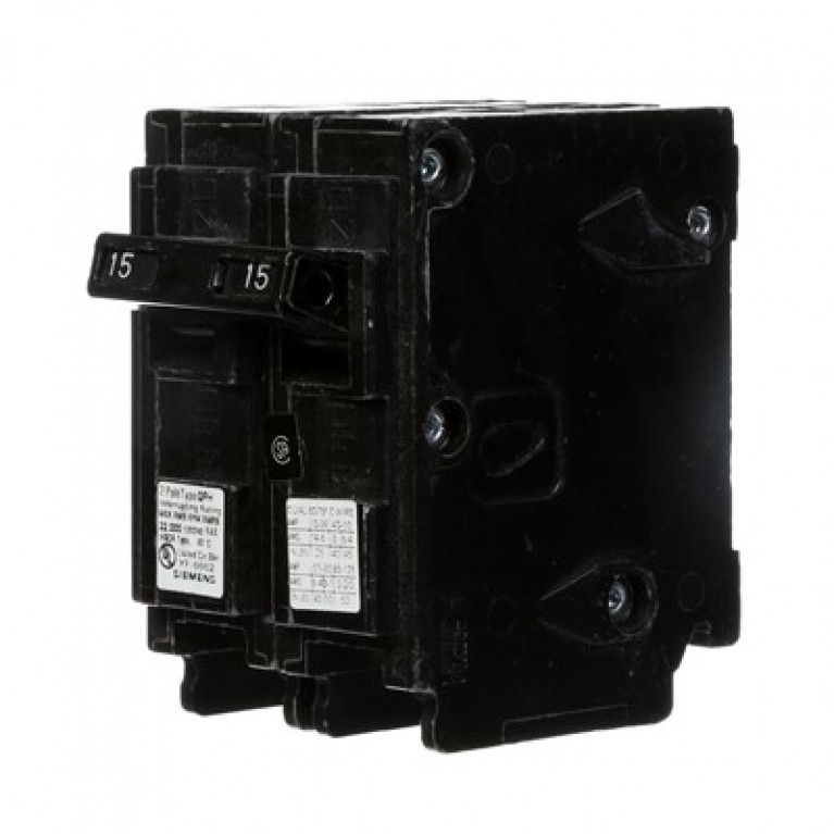 Siemens Q215 - ВЫКЛЮЧАТЕЛЬ Siemens 15A 2P 120/240V 10K QP