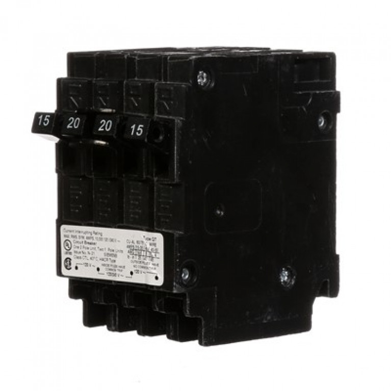 Siemens Q21520CT - Siemens BRKR (2)15А 1П/(1)20А 2П 10К QT