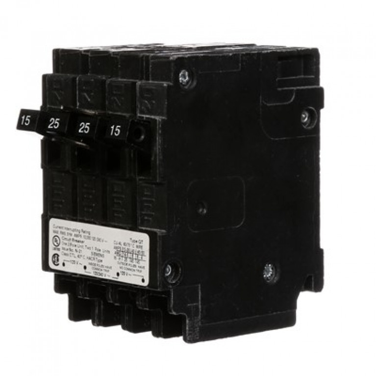 Siemens Q21525CT - Siemens BRKR (2)15А 1П/(1)25А 2П 10К QT