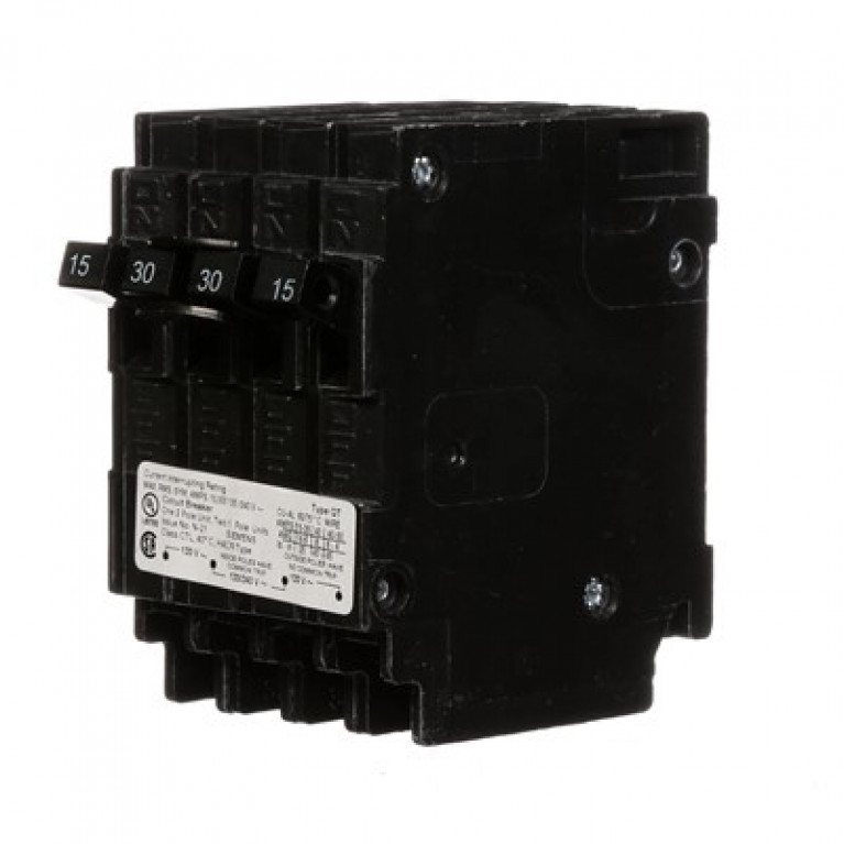 Siemens Q21530CT - Siemens BRKR (2)15А 1П/(1)30А 2П 10К QT